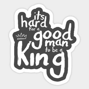 A Good Man Sticker